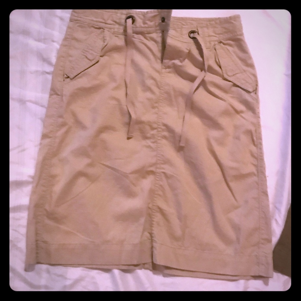 Banana republic cargo skirt